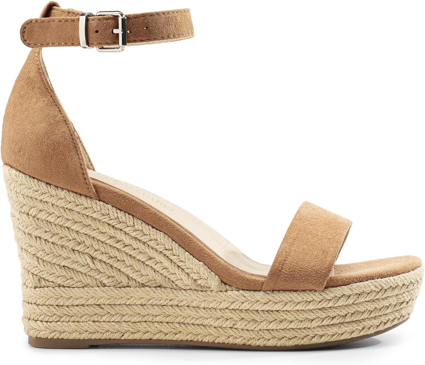 DREAM PAIRS Women's Platform Wedges Sandals, Comfortable Open Toe Espadrilles Sandals Dressy Buckle Ankle Strap Summer Shoes - Image 3