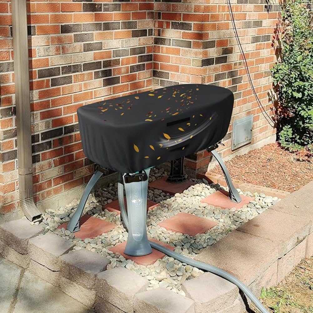 Faltbare, erhöhte Hundebadewanne aus Oxford-Gewebe, wetterfeste, tragbare Waschstation für die Fellpflege im Freien, 118 x 56 x 38 cm