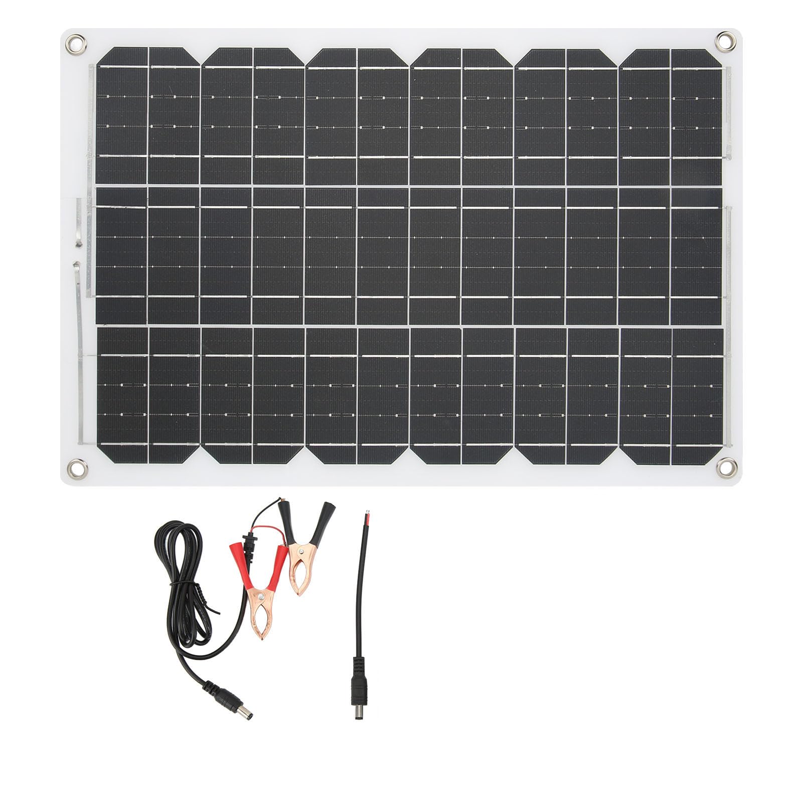 XHTLLO 18W Monocrystalline Solar Panels Kit, Portable Recharger for Street Lights & Rechargers