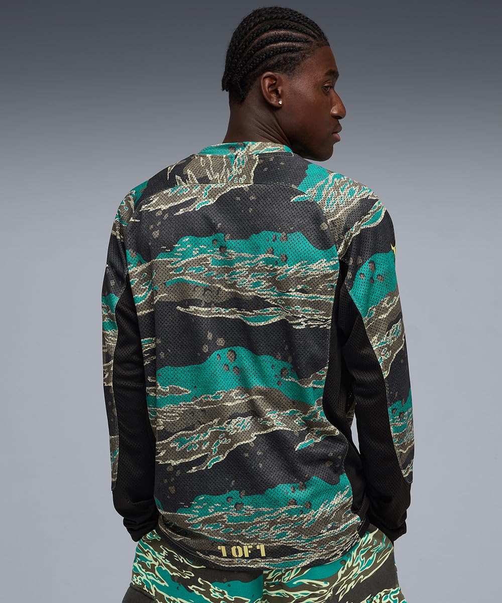 PUMA | Lafrance Supply Men's Long Sleeve Printed Basketball Jersey 2