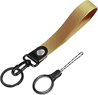 Vista 8 de Idakekiy Correa de muñeca para llave, cordón de muñeca de mano para hombres y mujeres