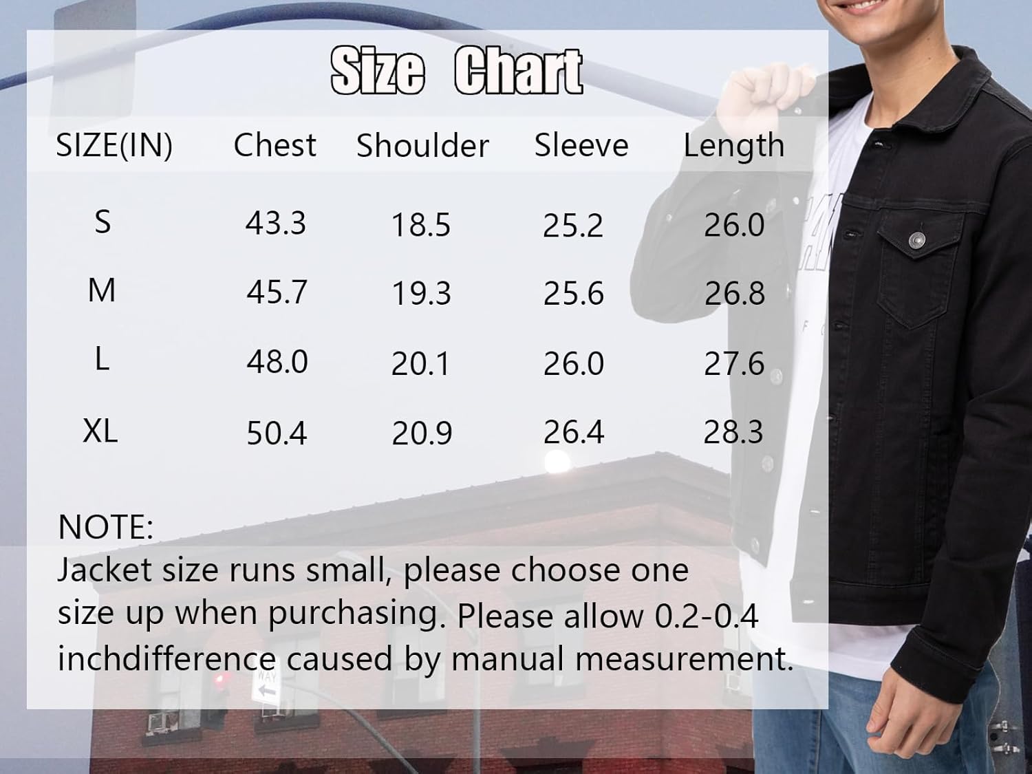 FASHIONSPARK Jaqueta Jeans Masculina Resistente Com Botões E Manga Comprida, Jaqueta Jeans Clássica em promoção! Veja a oferta e mais achadinhos de Jaquetas & Casacos 5 Hoje é o melhor dia para comprar FASHIONSPARK Jaqueta Jeans Masculina Resistente Com Botões E Manga Comprida, Jaqueta Jeans Clássica com aquele preço maroto! Promoção! Aproveite a oferta! 5