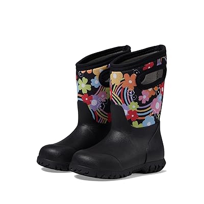 Bogs Kids York Groovy Rainbow (Toddler/Little Kid/Big Kid) Kids Shoes Black