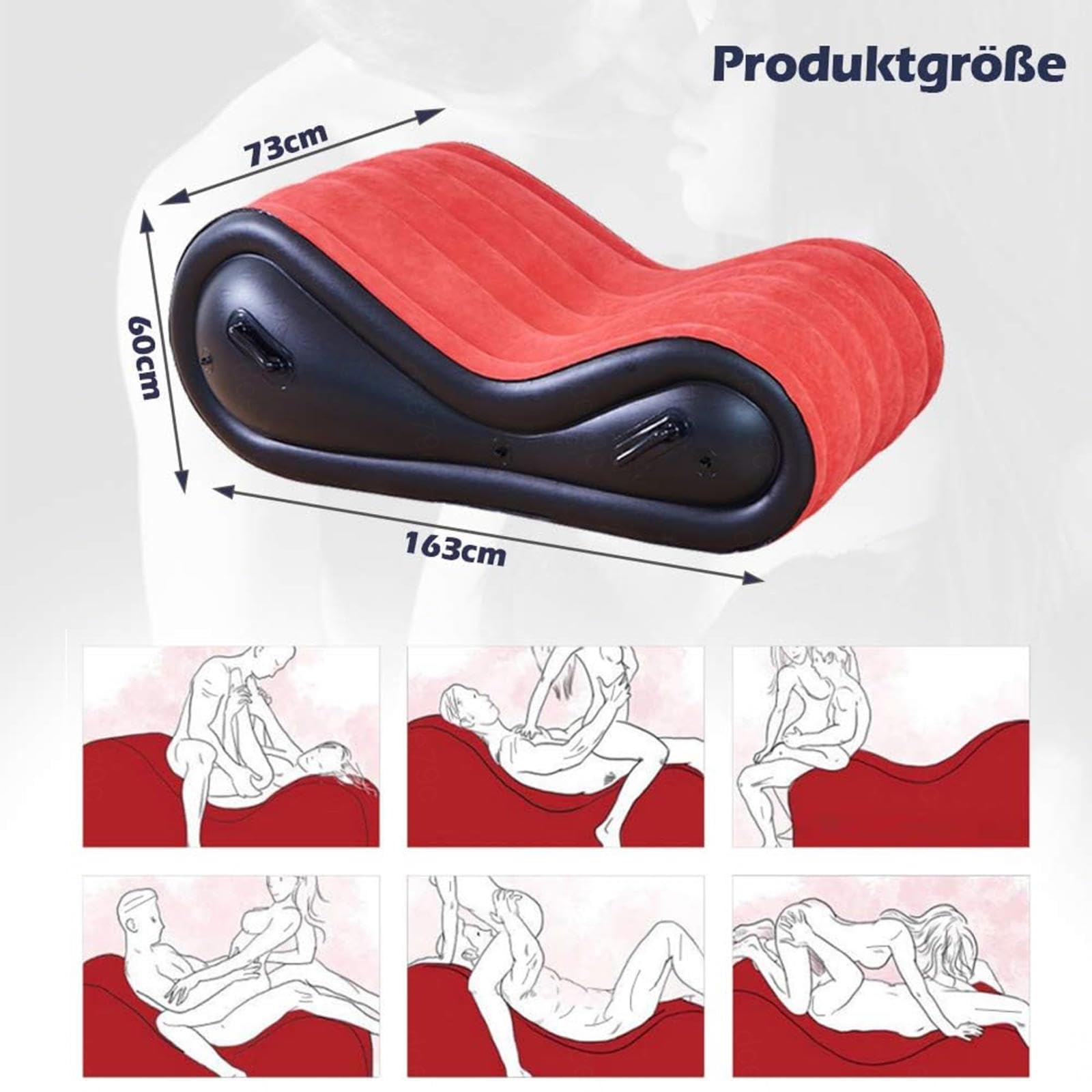 Sofá Inflable En Forma De S PortáTil -ShaF1Y