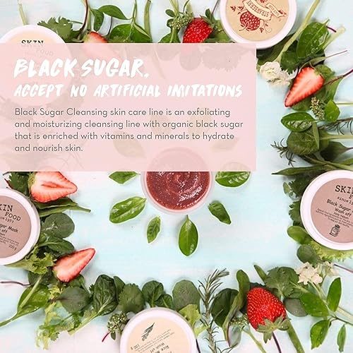 Miniatura 6 de Mascarilla con enjuague Skinfood de fresas y azúcar negra
