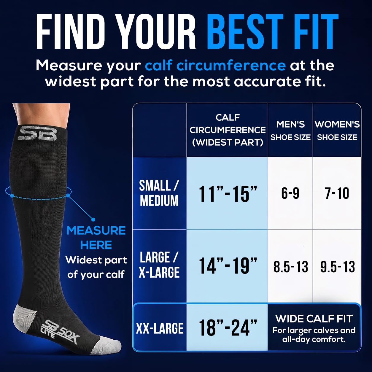 Calcetines de compresión SB Sox de 15 a 20 mmHg para hombres y mujeres los mejores calcetines para correr, médicos, atletas, edemas, diabetes, varices, viajes, embarazo - all-season, S/M, Negro/Rosado