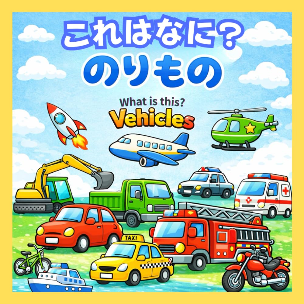 What is this? のりもの: あててたのしい！ えいごと にほんごで まなべる のりものずかん