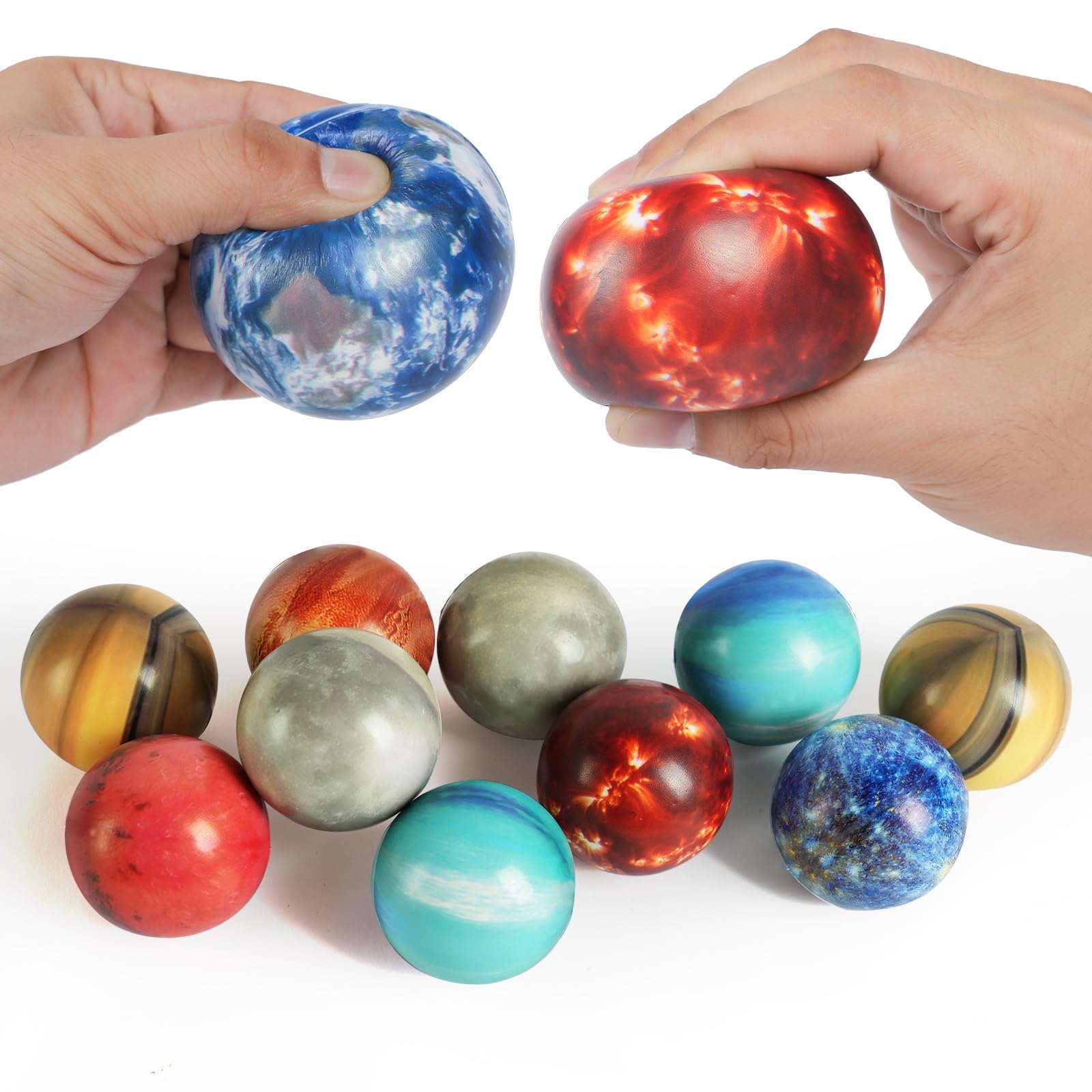 Pack De 6 Pelotas Antiestrés De Malla Con Arcoíris, Suaves Y Portátiles, Ideales Para Aliviar El Estrés Y Mejorar La Concentración En Niños Y Adultos