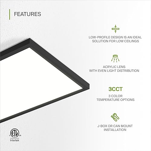 Miniatura 10 de ASD Paquete de 6 luces LED de techo empotradas de 7 pulgadas, color bronce, ultra fina, regulable, 15 W, 1225 lm, luces planas ajustables de 3000