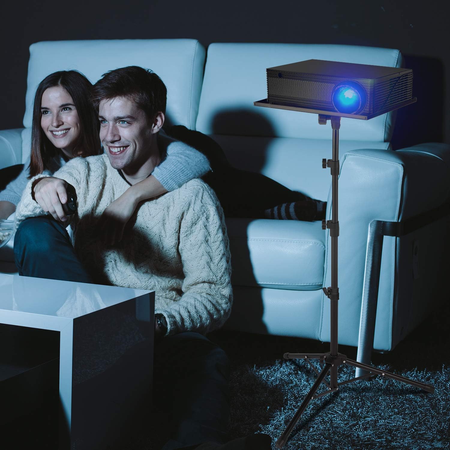 Up To 60% OFF AkTop Pro Laptop Projector Tripod Stand, Universal Laptop Floor Stand Adjustable Tall 23 to 63 Inch, Foldable Computer DJ Equipment Holder Mount, Perfect for Stage or Studio with Portable Travel Bag