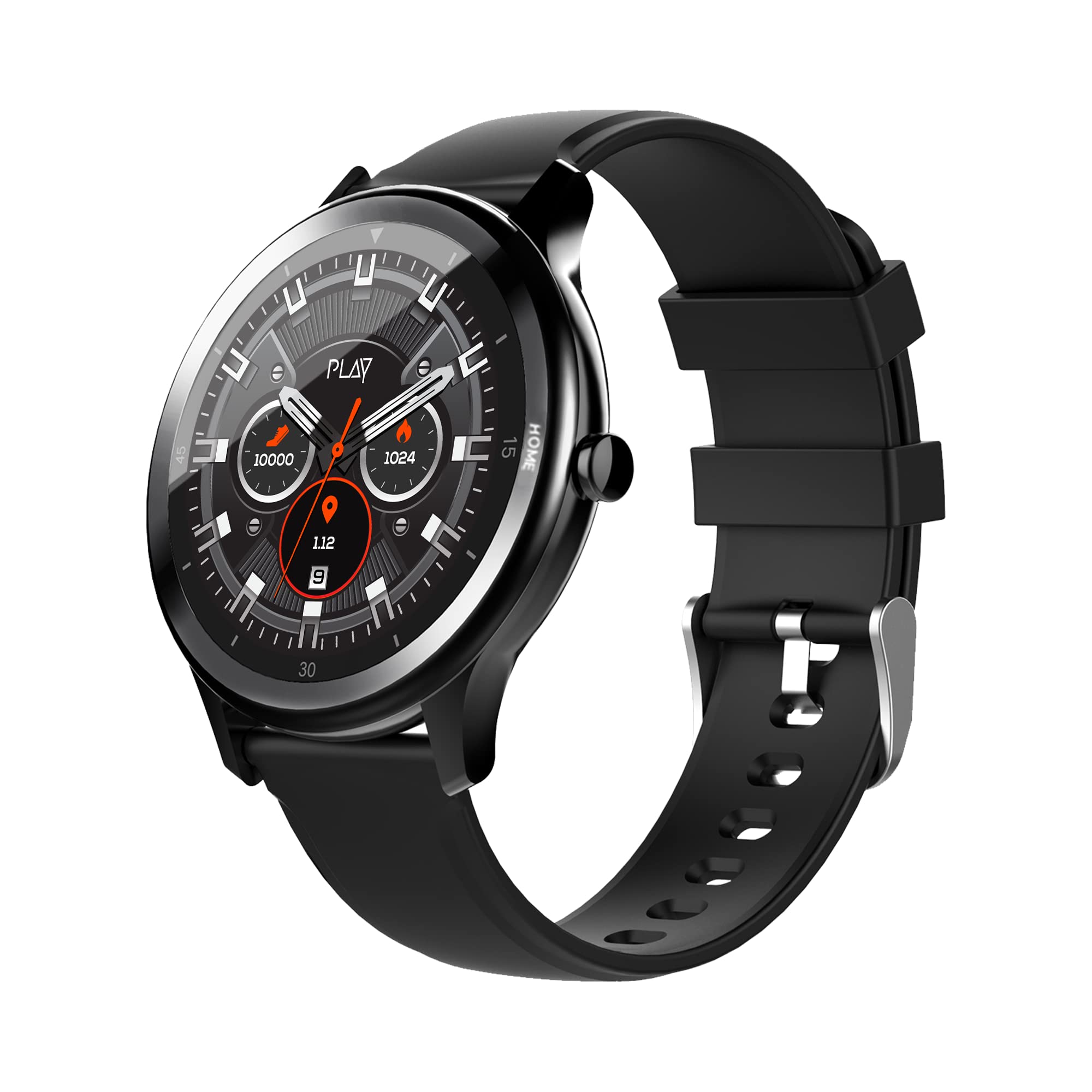 World Of PLAY PLAYFIT Slim; Full Touch IPS Display; Multiple Exercise Modes; 24-Hour Heart Rate Monitor; Vibration alerts; IPX67 Water Protection (Galaxy Black), One Size (B09HBVY3QN) Amazon Price History, Amazon Price Tracker