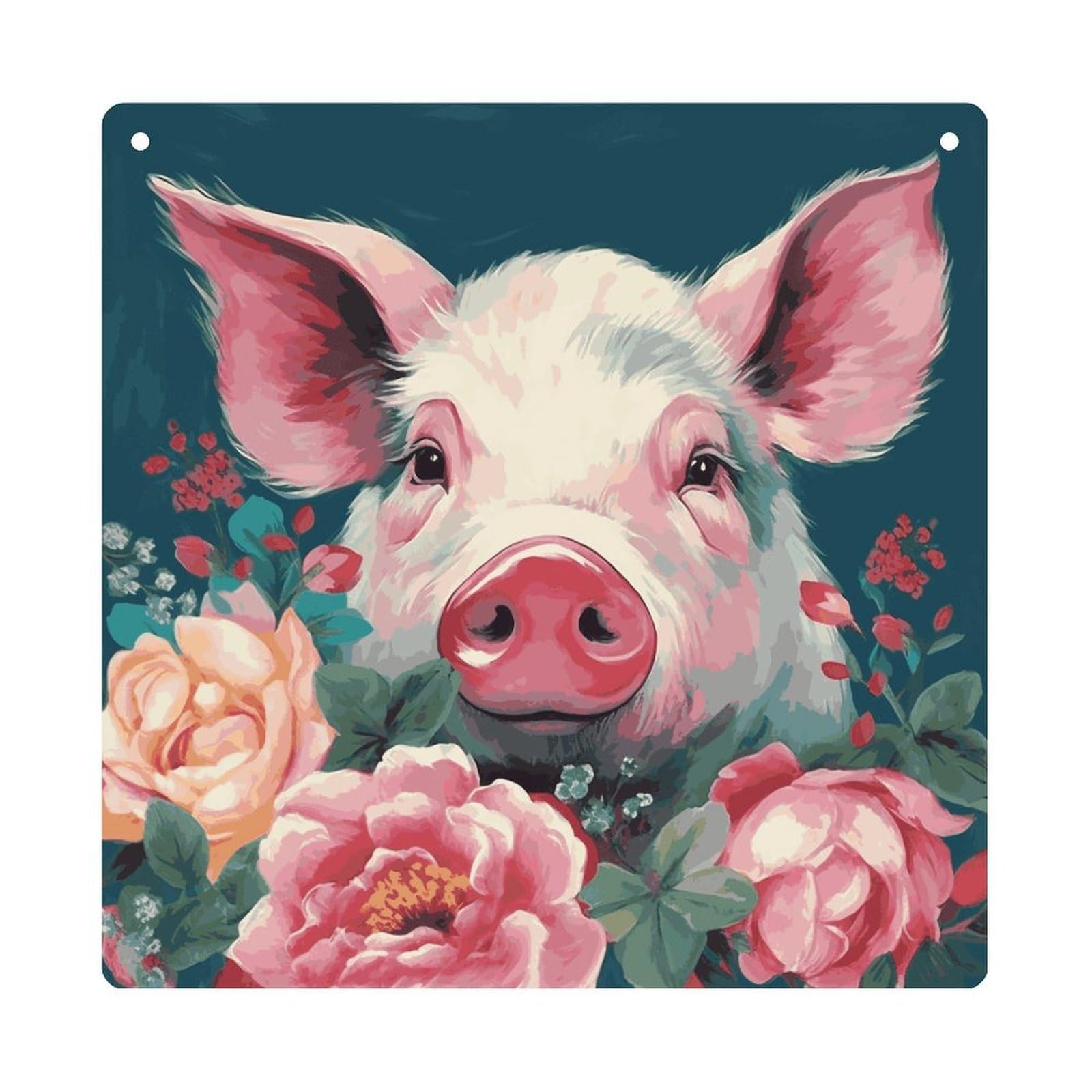 Adfgyerh Style Smiling (11) Hanging Ornaments Window Hanging Modern Acrylic Decor For Living Room Bedroom Dining Room Hallway Office Wall Decor, 8X8 In