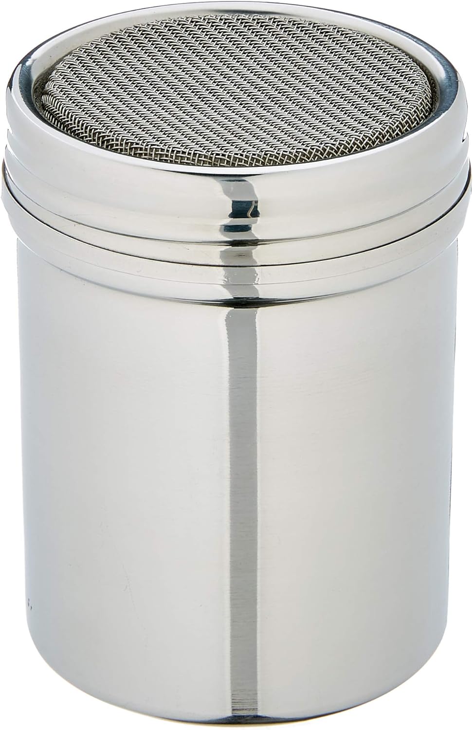 DE BUYER 4782.01N - Espolvoreador de Acero Inoxidable con Rejilla de Tela metálica (diámetro 8 cm)