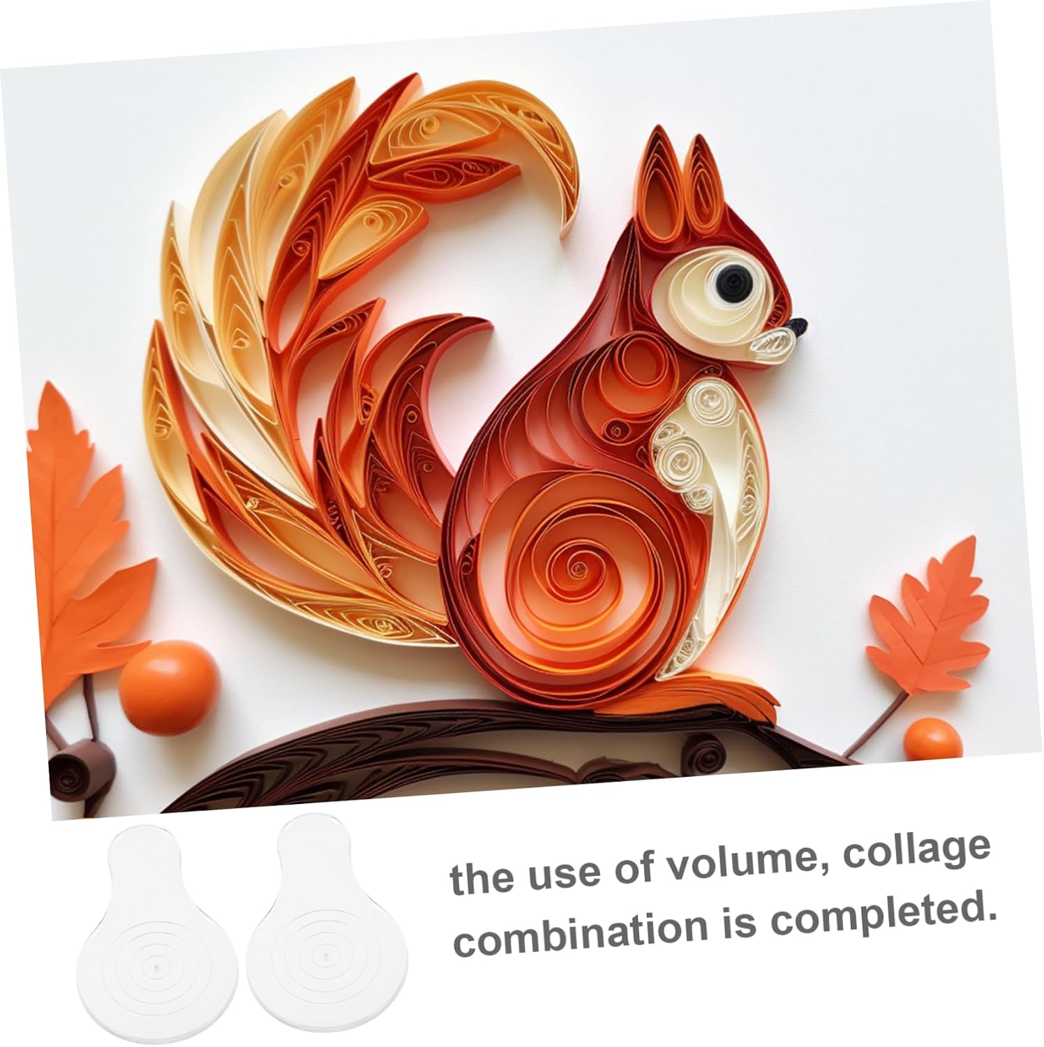 TEHAUX 8pcs Curling Device for Paper Quilling Quilling Tools for Crafts for Beginners and Professionals for Creating Flowers Animals and More