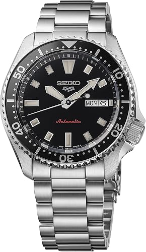 SEIKO 5 Sports Men's Automatic Watch with Stainless Steel Case