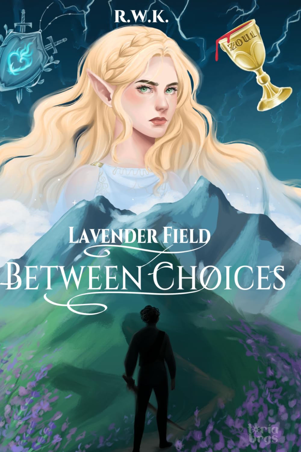 Between Choices: Lavender Field (Between Choices Book 1) Slowburn Romantic Fantasy