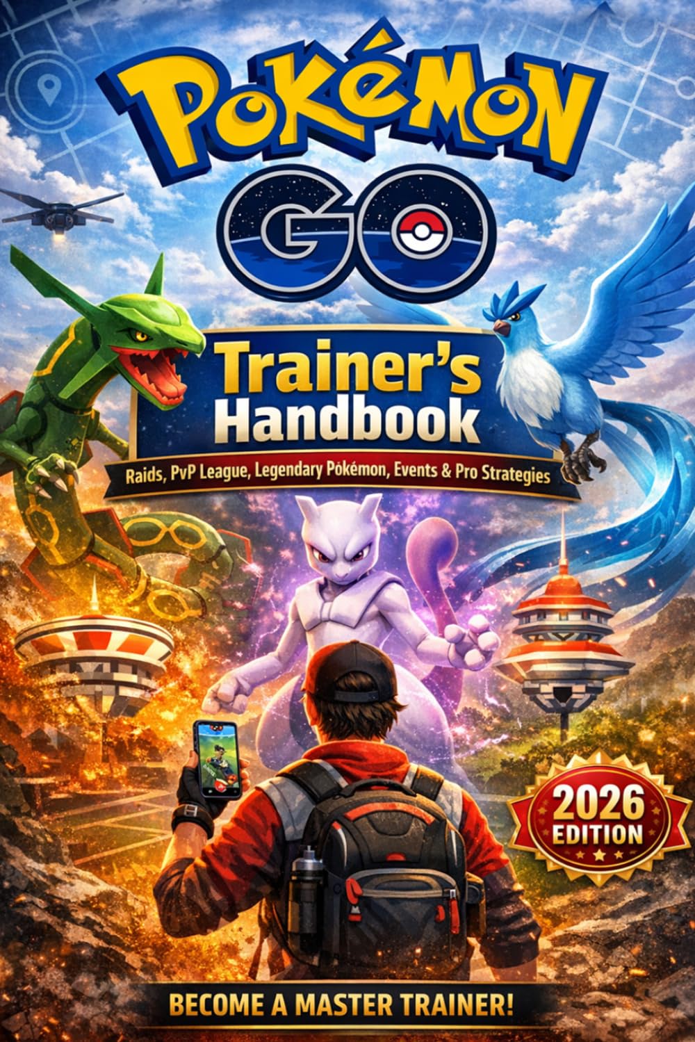 Pokémon GO: Trainer’s Handbook – Raids, PvP League, Legendary Pokémon, Events & Pro Strategies (2026 Edition)