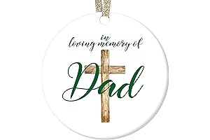 In Loving Memory of Dad Ornament: A Cherished Remembrance for Special Fathers