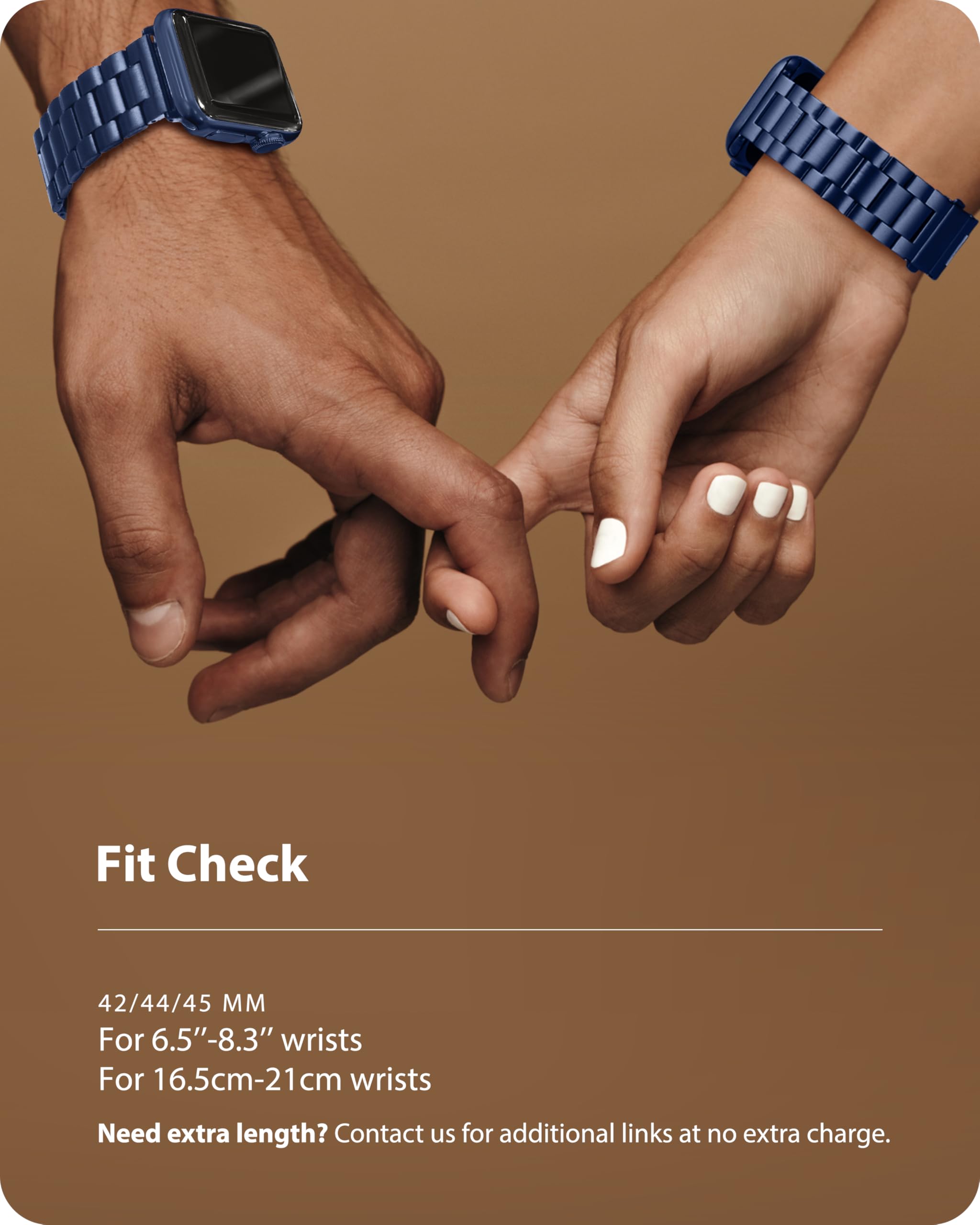 Fullmosa Cinturino per Apple Watch 44mm 45mm 42mm, Cinturino in Acciaio Inossidabile Compatibile con Apple Watch SE SE2 Serie 9 8 7 6 5 4 3 2 1, Cinturini di Ricambio per Uomo e Donna, Blu