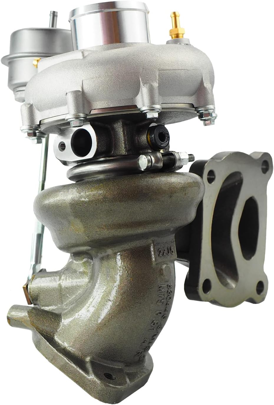 827238-0004 Upgrade Billet Wheel Turbocharger Fits for 2016- Ford Mustang Explorer 2.3L 2.3 L4 Ecoboost 821402 FR3E-9G438-CC Turbo