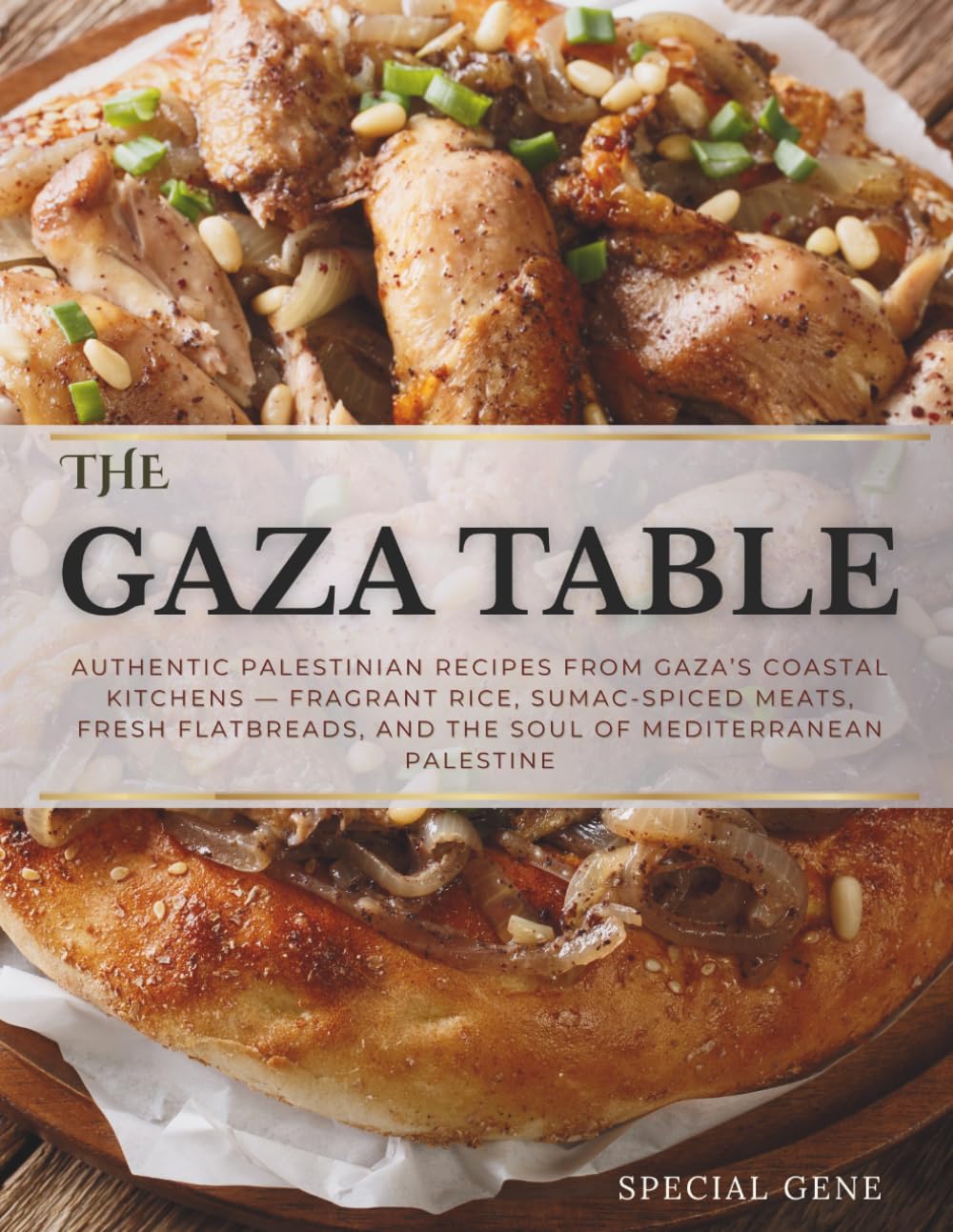 The Gaza Table: Authentic Palestinian Recipes from Gaza’s Coastal Kitchens — Fragrant Rice, Sumac-Spiced Meats, Fresh Flatbreads, and the Soul of Mediterranean Palestine
