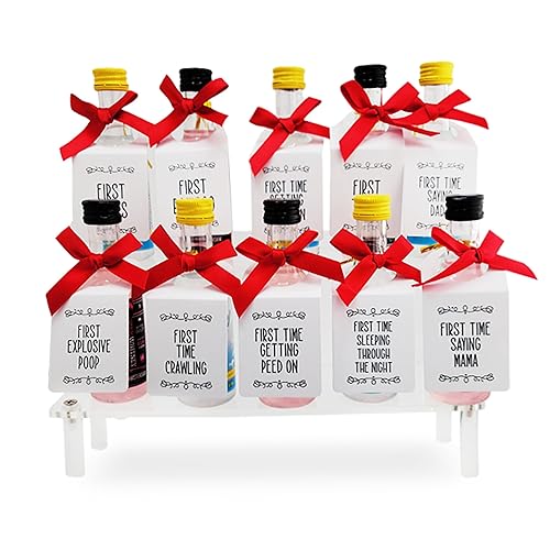 Baby's First Shots - Juego de regalo para hacer recuerdos de los primeros momentos, divertido y único, para celebrar los hitos, novedad, mini