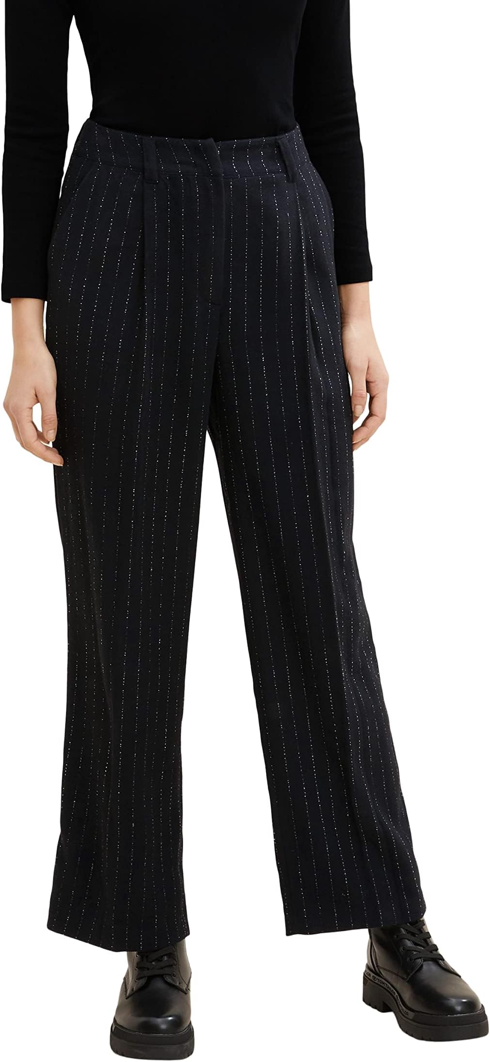 TOM TAILORWomen's 1034219 Lea Flared Trousers
