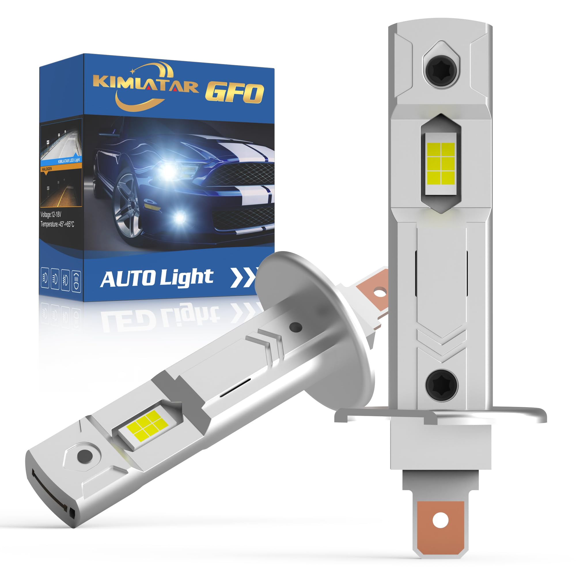 KIMLATAR H1 Fog Light Bulbs