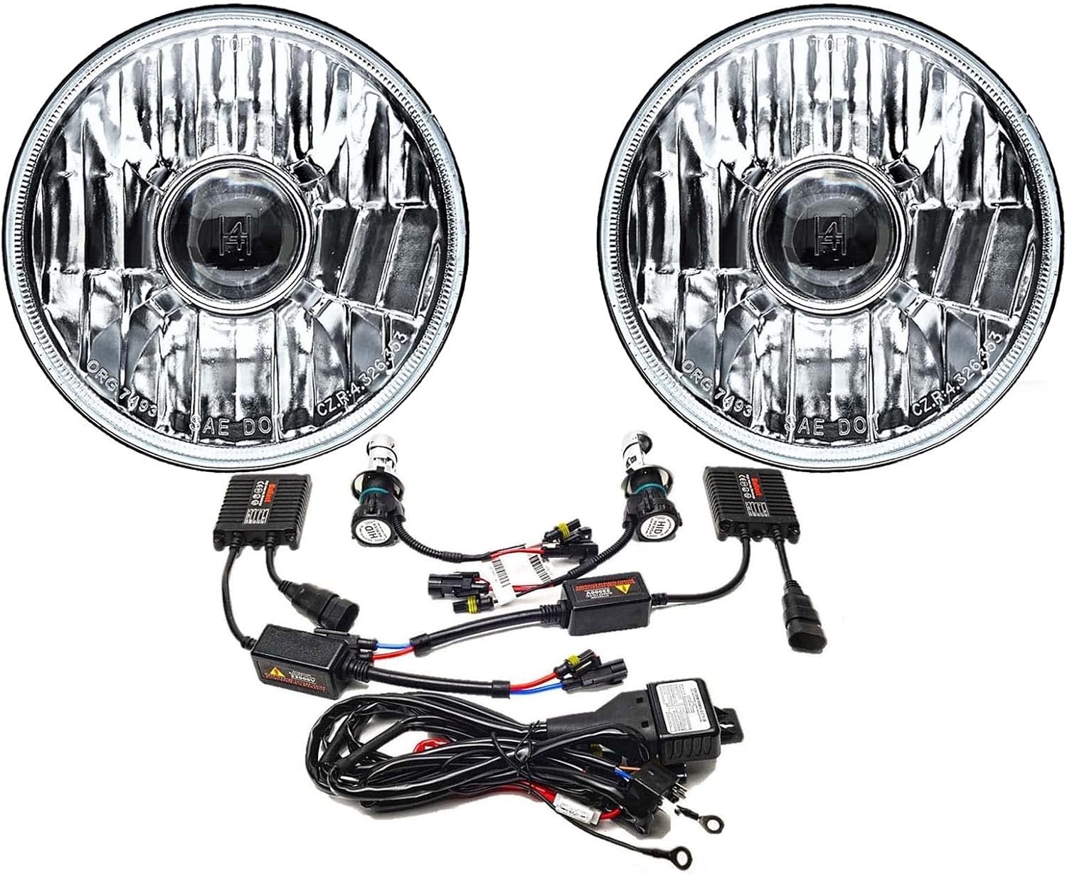 Octane Lighting 5 3/4 Projector Crystal Clear Glass