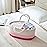 luxury little Diaper Caddy Organizer for Changing Table, Baby Diaper Basket, Portable Storage Basket, Wipes, Car Organizer, Nursery, Baby caddy (Pink)