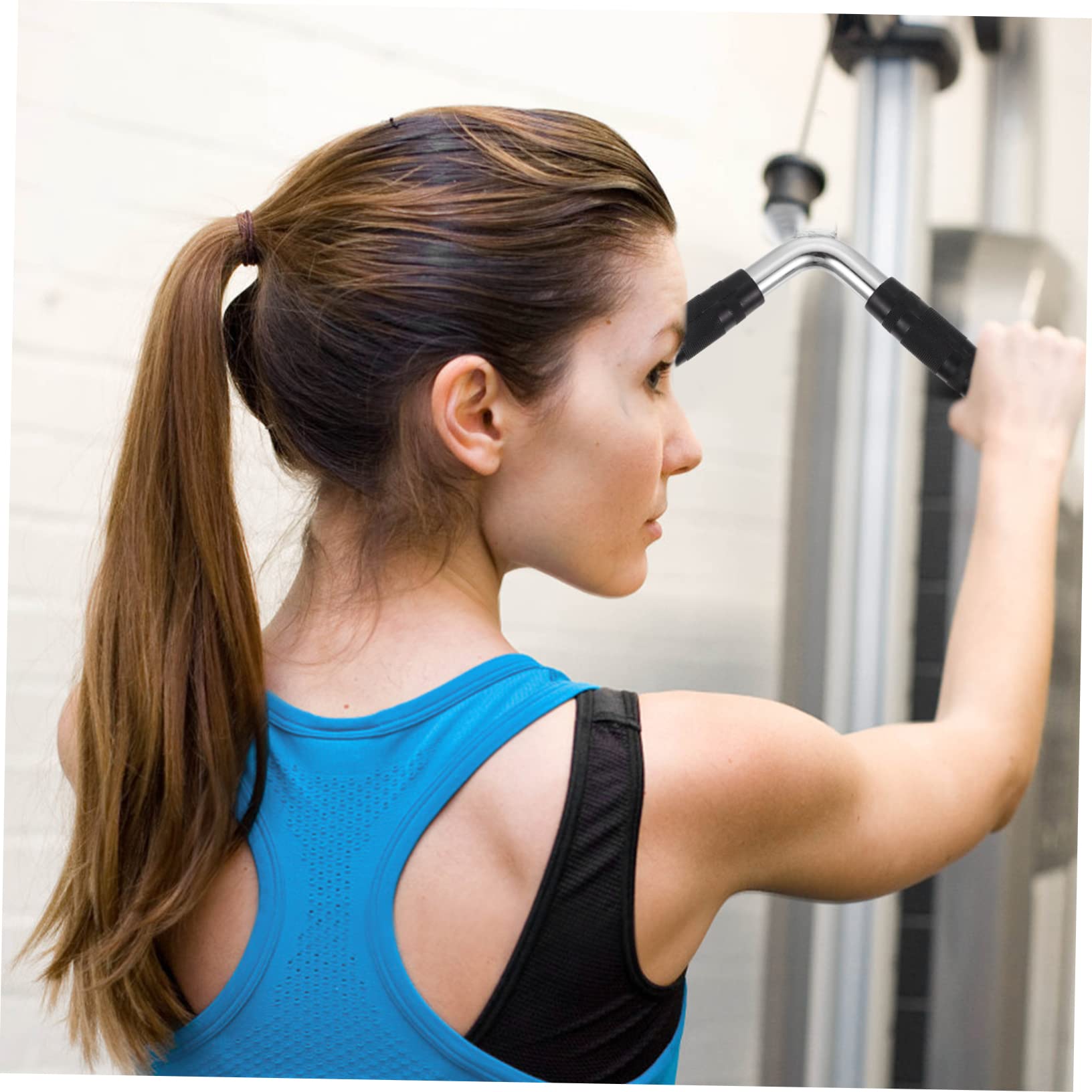 Mikikit Tie Rod Tensioner Steel Fitness Lever for Grip Strengthener and Gym Exercise