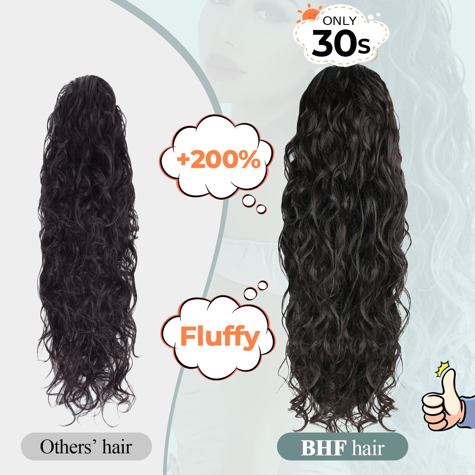 BHF Ponytail Extension - Image 4
