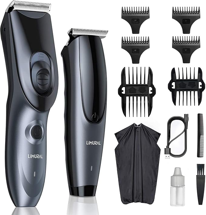 Limural Hair Clippers Kit Cordless Haircutting & Trimming Set