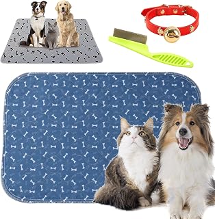 Puppy Pad Pee Pads, 2026 Upgraded Reusable and Washable Puppy Pads with Pheromones, Durable Pet Training Pads with 4-Leak-Proof & Anti-Slip, Puppy Base Cooling Bed for Home & Travel (#9,M)