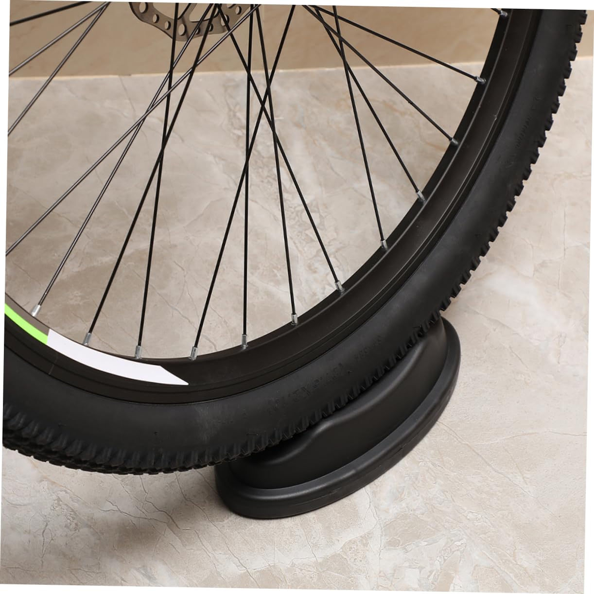SUPVOX 4piezas Esterilla para Rueda Delantera Soporte Entrenador Ciclismo Estabilizador Bicicleta Entrenamiento Casa Soporte Bicicleta Estática Montaje Interior