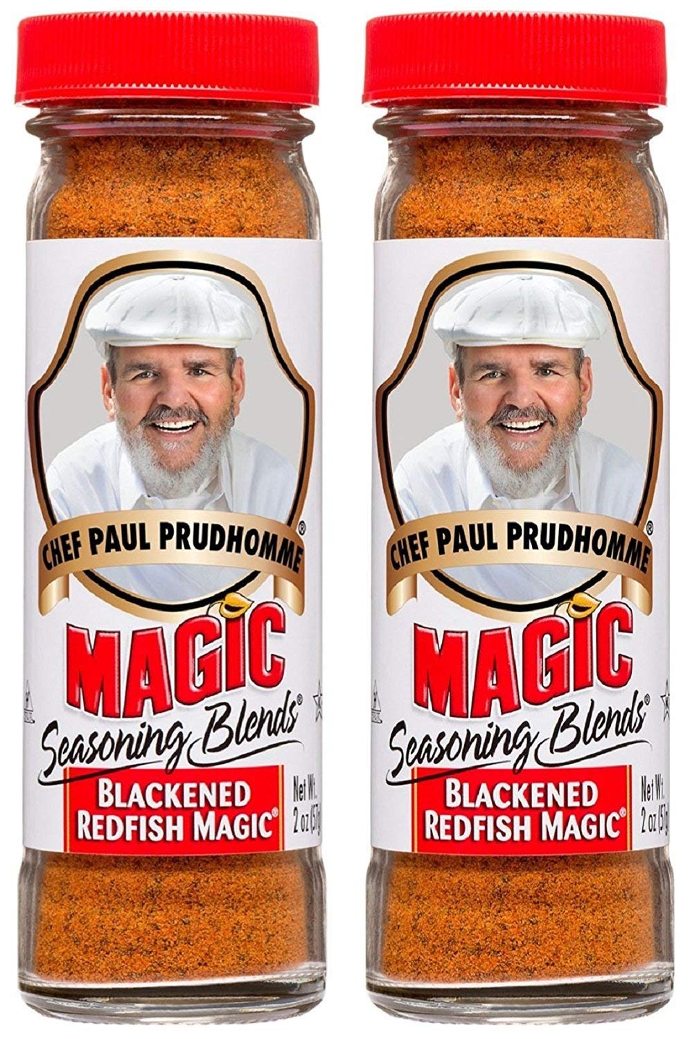 Magic Seasoning Blends Chef Paul Blackened Redfish Magic Seasoning, 2-Ounce (Pack of 2) - SET OF 3