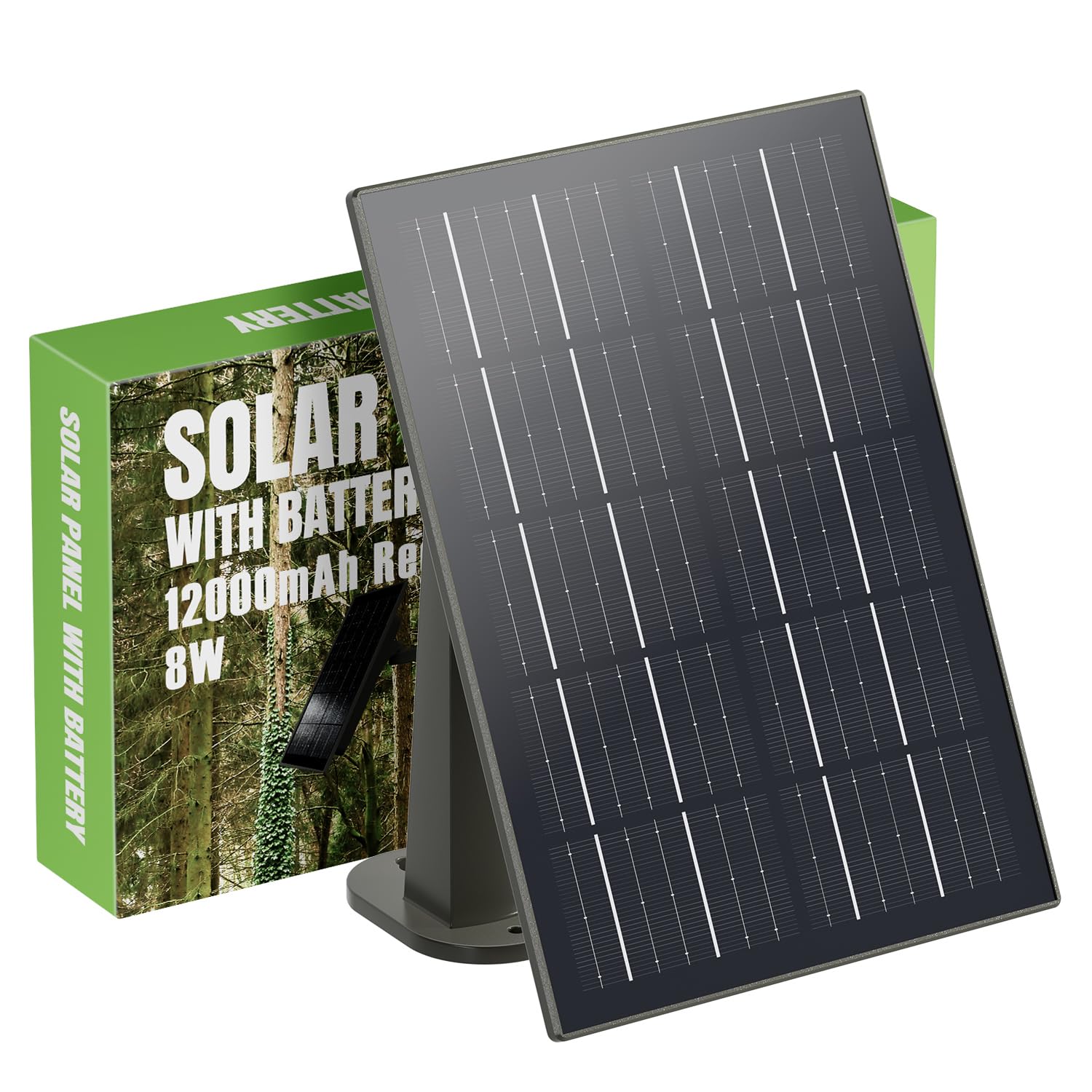 panello solare integrale 12000 mAh per telecamera caccia防水充电线