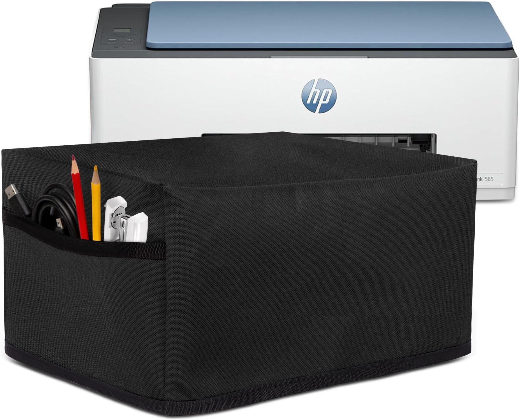 Cranique Dust Proof Printer Cover for HP Smart Tank All-in-One 580 / 581 / 583 / 584 / 585 (Black)