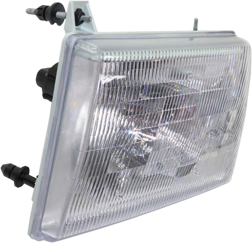 CarLights360: For 2003 2004 2005 2006 2007 FORD E-450 SUPER DUTY Headlight Assembly Driver Side w/Bulbs DOT Certified For FO2502153