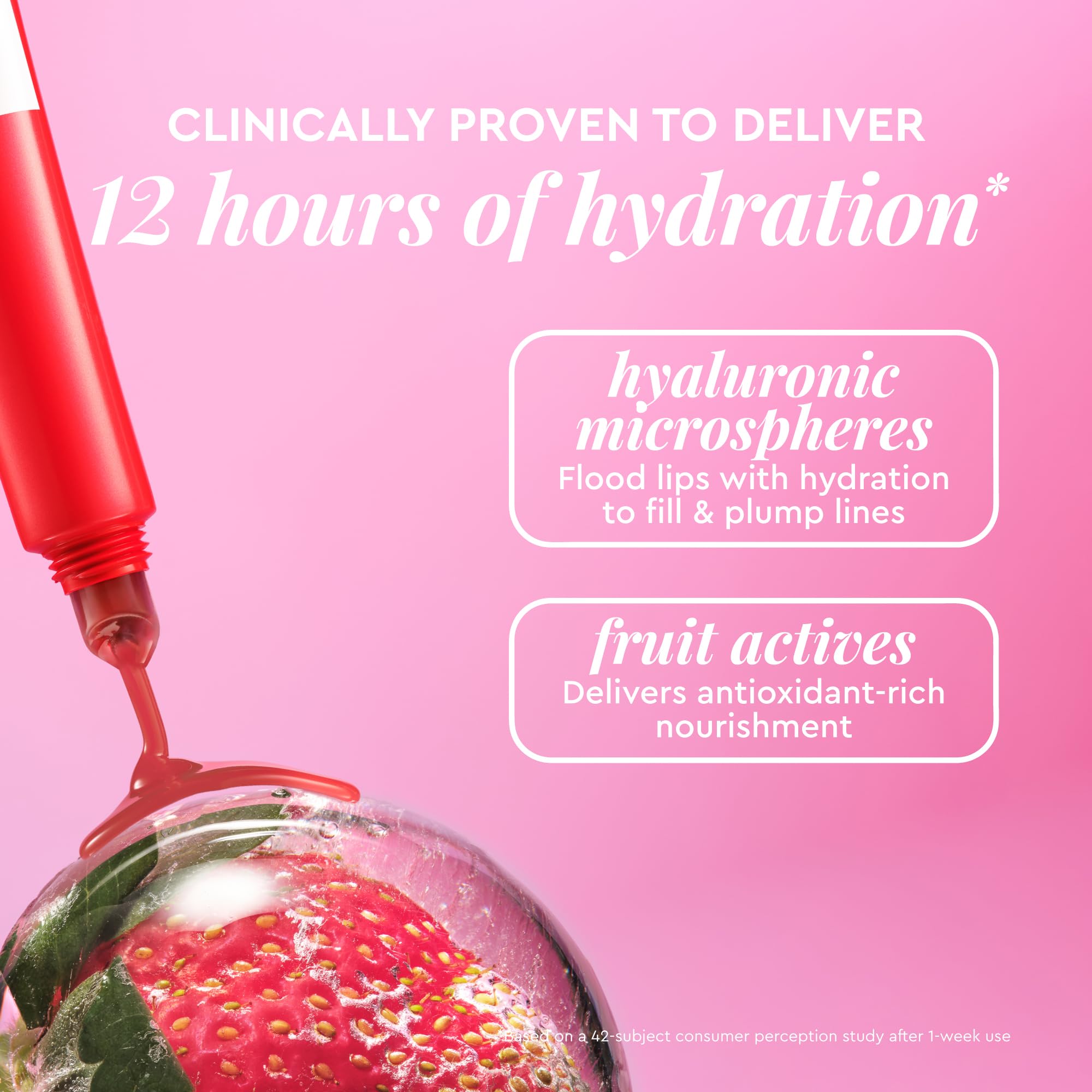 Glow Recipe Glass Balm Lip Treatment, 12Hr Hydrating Lip Balm & Moisturizer with Hyaluronic Acid to Smooth - Image 3