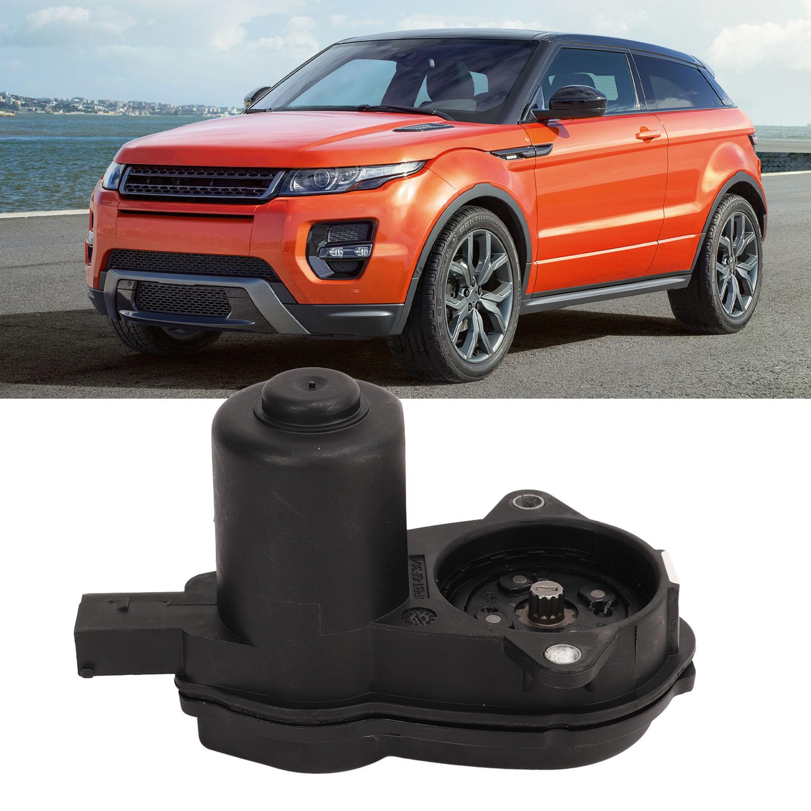 Aramox Siłownik Hamulca Postojowego, Zestaw Siłownika Hamulca Postojowego ABS LR027141 z Pierścieniem Uszczelniającym i 2 śrubami, Zamiennik dla 2012 2013 2014 2015 2016 LR2 Naprawa Hamulców