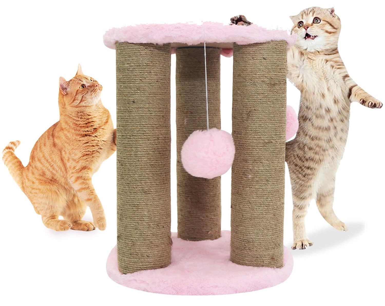 See full amazon price history chart for FURRLOVERS Cat Natural Sisal Rope Scratching Posts - Sitting, Activity, Hanging Balls, Playing Cat Tree (Grey) (Height 14 Inch) (Pink - FURR-2PLATE) FURRLOVERS Cat Natural Sisal Rope Scratching Posts - Sitting, Activity, Hanging Balls, Playing Cat Tree (Grey) (Height 14 Inch) (Pink - FURR-2PLATE) (B0CX1NPD9Q) Amazon Price History, Amazon Price Tracker