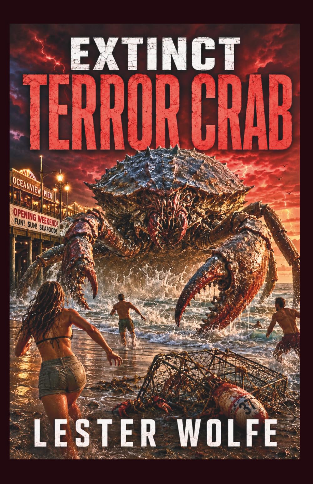 EXTINCT - Terror Crab: A Prehistoric Deep Sea Monster Survival Thriller (EXTINCT - Horror Adventure Novellas)