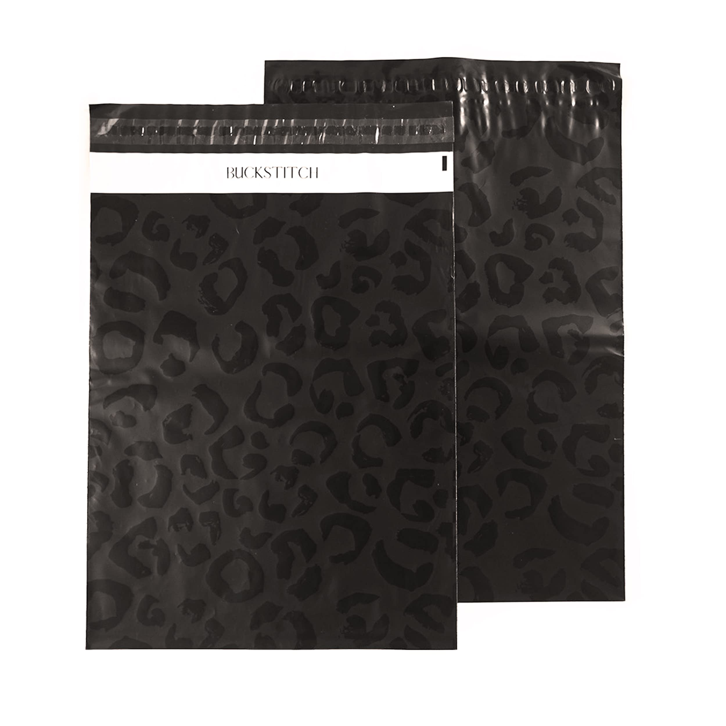 Poly Mailers LEOPARD 14x19 Inch, 100 pack, SELF SEALING, SHIPPING BAGS, LARGE CHEETAH MAILERS
