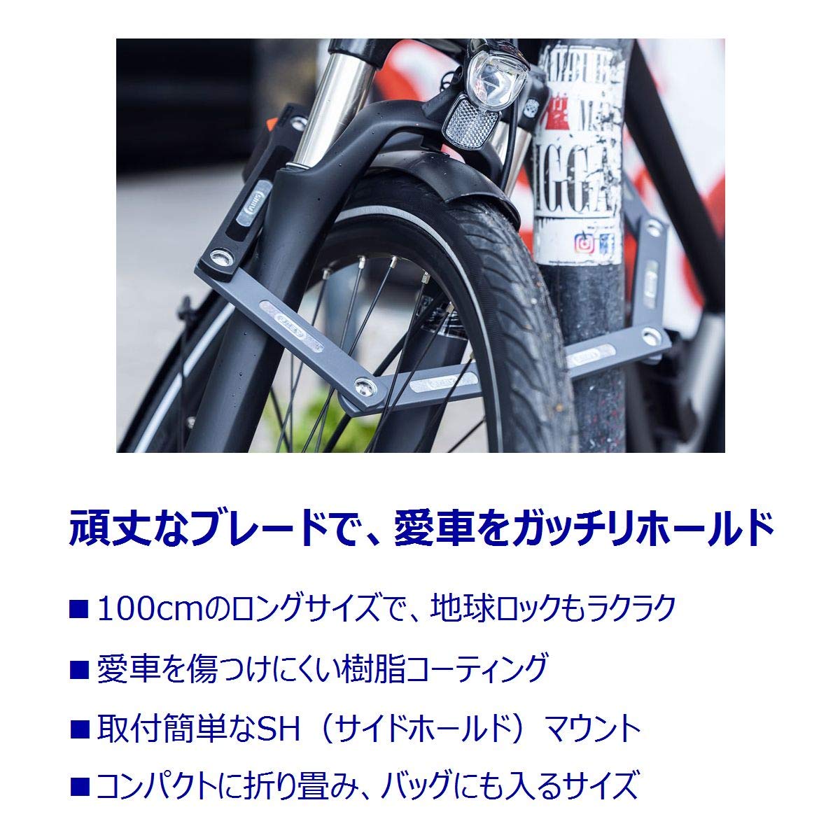 ロードバイク ジャイアント giant DEFY2 おまけ:ABUSブレードロック