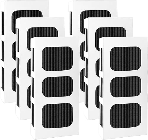Paquete de 6 filtros de aire Paultra2 para refrigerador Frigidaire PAULTRA2 Pure Air Ultra II filtro de aire para refrigerador, Electrolux parte