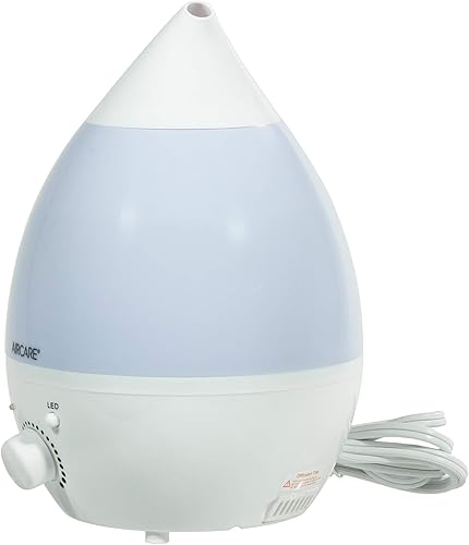 Miniatura 5 de AIRCARE Humidificador ultrasónico de niebla fría, silencioso, luz LED multicolor, difusor de aceite esencial de terapia de aroma para el hogar,