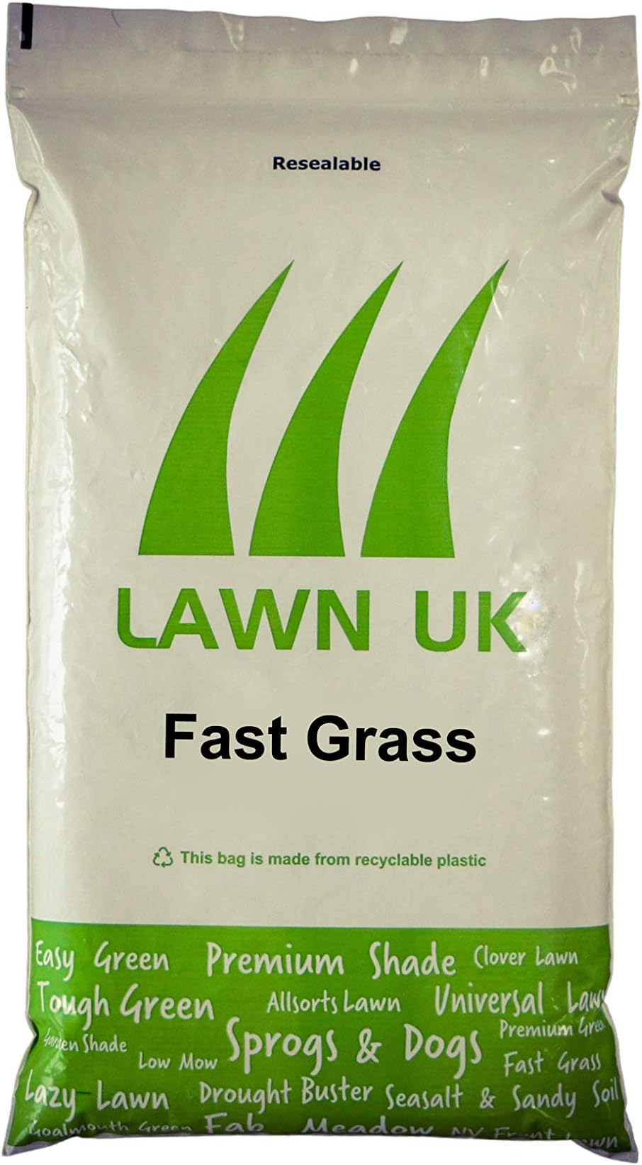 Fast Grass Seed Easy to sow Lawn Seed, Fast to Grow and germinate