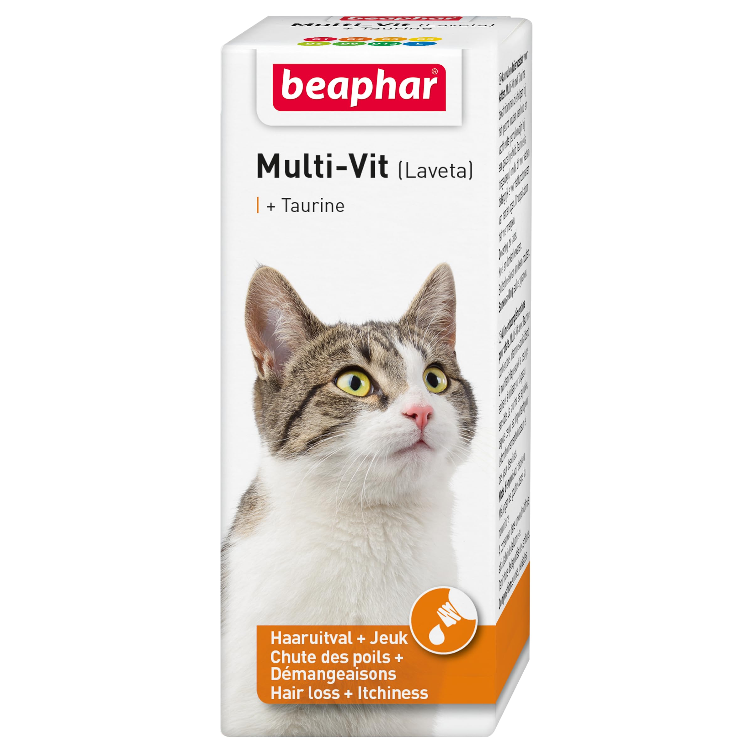Beaphar Multi-Vit (Laveta) with Taurine - 50ml