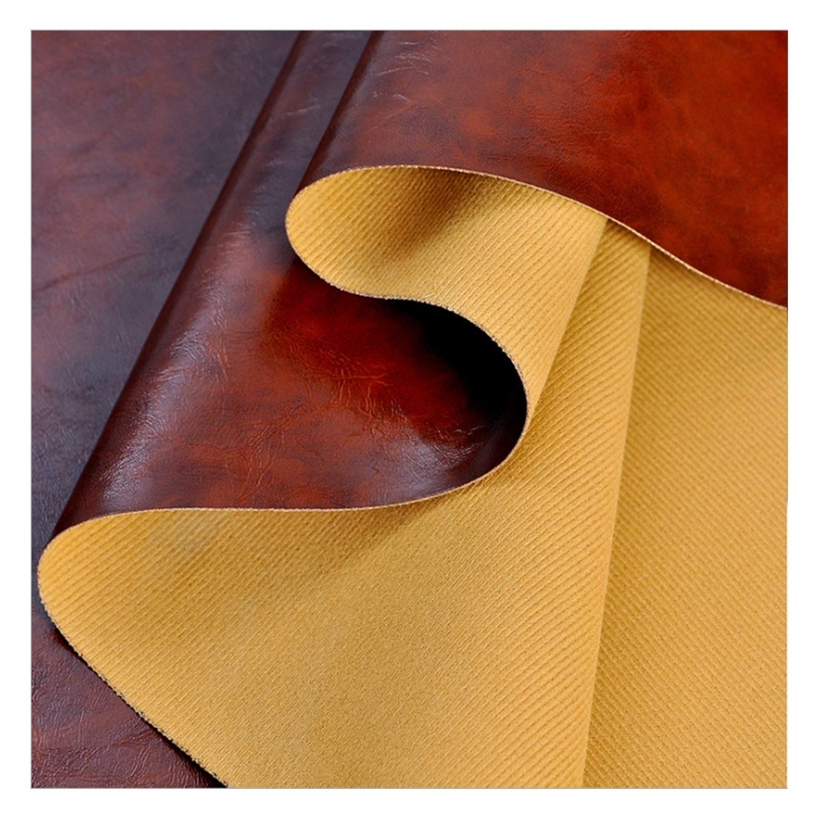 Tessuto in Similpelle Tessuto in Ecopelle Larghezza 138 Cm, Pelle Cerata ad Olio Similpelle Tappezzeria Artigianato Cuciture Fai da Te Divano Borsa Seggiolino Auto ， 14# (Size : 1.38x40m)